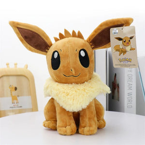Planet Gates Oringinal Plush Toys Eevee Evolution Sylveon Umbreon Espeon Sylveon Glaceon Jolteon Stuffed Animals Peluche Dolls Gifts