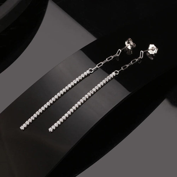 Planet Gates ORSA JEWELS 14K Gold Plated Paperclip Chains Tennis Bracelet For Women 925 Sterling Silver Handmade Bracelets Jewelry SB141