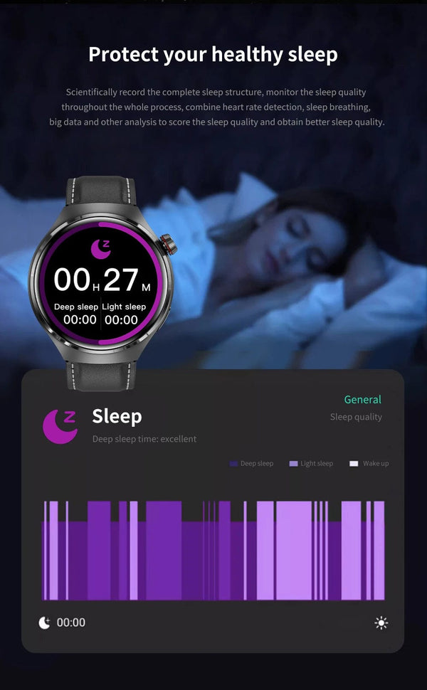 Planet Gates other / Silver Mesh belt 2 2024 New Smart Watch Heart rate Health Monitor Bluetooth Call NFC GPS Tracker IP68 Waterproof  SmartWatch Men For HUAWEI GT4 Pro