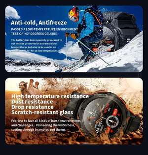 Planet Gates Oukitel BT10 SmartWatch Sport 2024 Smart Watch For Men 410mAh 1.43 Inch BT5.2  Men's Smartwatch