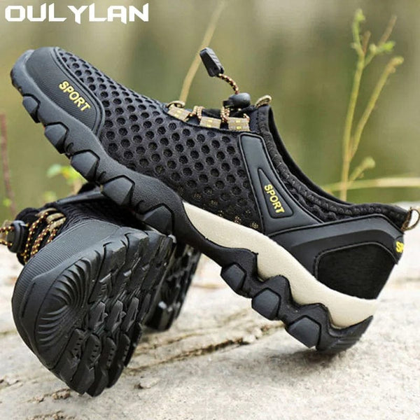 Planet Gates Oulylan Trekking Hiking Shoes Male Mountain Sneakers River Walking Camping Trail Shoes Spring Summer Men Outdoor Upstream Water
