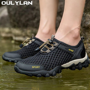 Planet Gates Oulylan Trekking Hiking Shoes Male Mountain Sneakers River Walking Camping Trail Shoes Spring Summer Men Outdoor Upstream Water