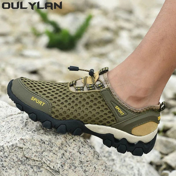 Planet Gates Oulylan Trekking Hiking Shoes Male Mountain Sneakers River Walking Camping Trail Shoes Spring Summer Men Outdoor Upstream Water