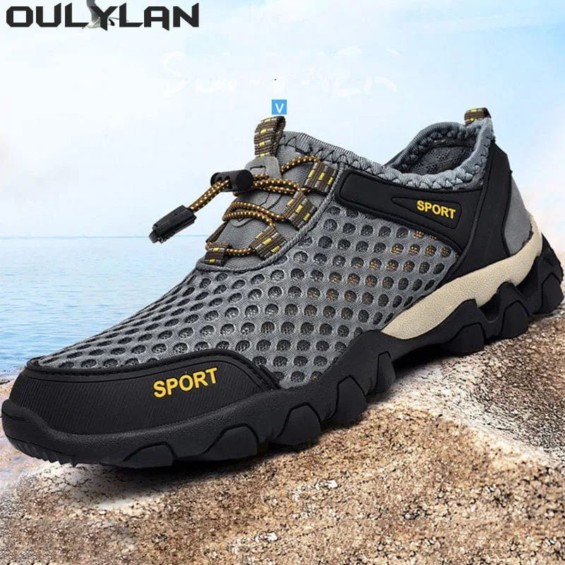 Planet Gates Oulylan Trekking Hiking Shoes Male Mountain Sneakers River Walking Camping Trail Shoes Spring Summer Men Outdoor Upstream Water