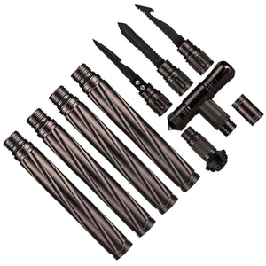 Planet Gates Outdoor Camp Hiking Tool Self Defense Sticks Pole Home Car Multifunctional Survival Kit Climbing Emergency Equipment