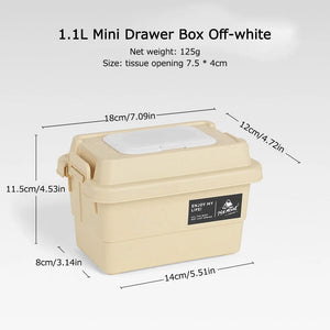 Planet Gates Outdoor Camping Folding Storage Box 30L Large Capacity Car Storage Food Box Outdoor Travel Picnic Storage Bin Camping Equipment