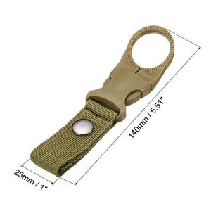 Planet Gates Outdoor Carabiner Tool Tactical Key Hook MOLLE Hanging Backpack Belt Waist Bag Buckle Camping Hiking Keychain Accessories