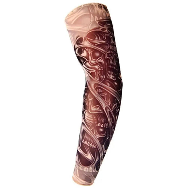 Planet Gates Outdoor Cooling Sleeves Sunscreen Uv Protective Breathable Tattoo Arm Sleeves For Fishing Running Cycling