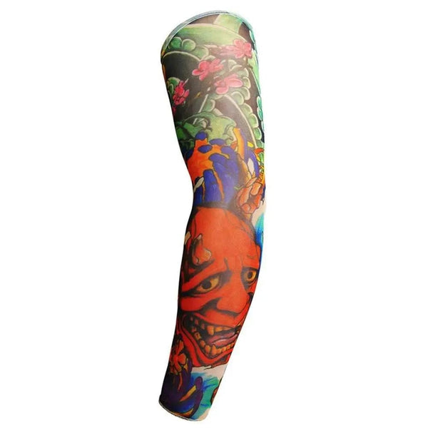 Planet Gates Outdoor Cooling Sleeves Sunscreen Uv Protective Breathable Tattoo Arm Sleeves For Fishing Running Cycling