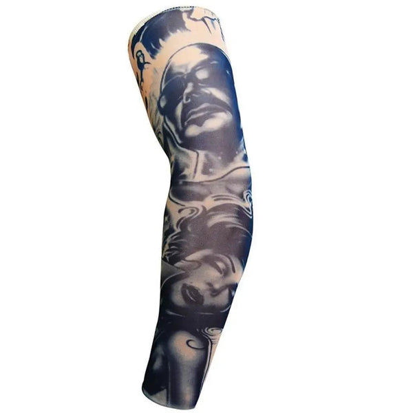 Planet Gates Outdoor Cooling Sleeves Sunscreen Uv Protective Breathable Tattoo Arm Sleeves For Fishing Running Cycling