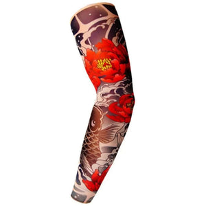 Planet Gates Outdoor Cooling Sleeves Sunscreen Uv Protective Breathable Tattoo Arm Sleeves For Fishing Running Cycling