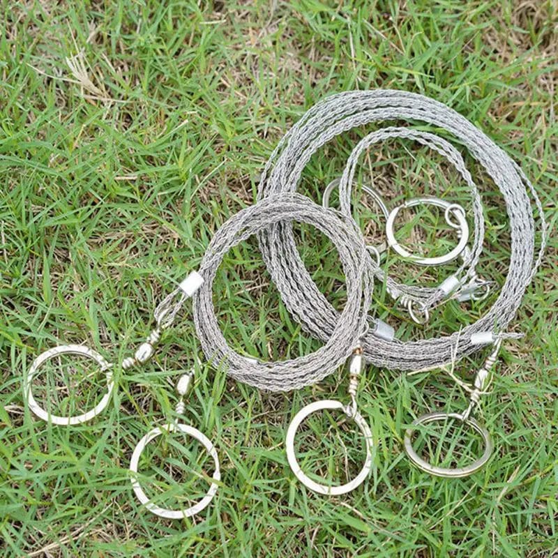 Planet Gates Outdoor Manual Hand Steel Wire Saw 1/2M Hand Chain Saw Cutter Portable Travel Camping Emergency Gear Survival Tools
