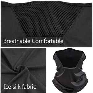 Planet Gates Outdoor Mens Hiking Cycling Mask Scarf Breathable Neck  Gaiter Sport  Motorcycle Summer Sun Ultra UV Protection Face Cover