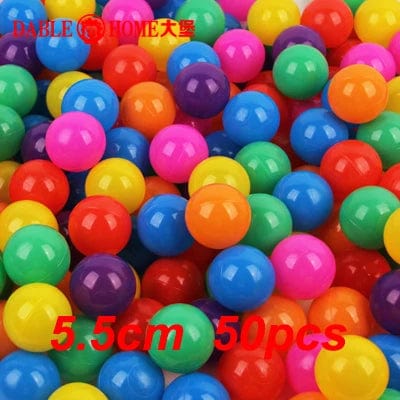 Planet Gates Outdoor Sport Ball Eco-Friendly Water Pool Ocean Wave Ball 50pcs 5.5cm Stress Air Ball Funny Toys for Children Kid Ballenbak