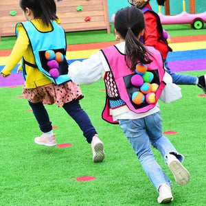 Planet Gates Outdoor Sport Game Props Vest Sticky Jersey Vest Game Vest Waistcoat With Sticky Ball Throwing Toys For Children Kids Sports Toy