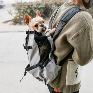 Planet Gates Outdoor Travel Puppy Medium Dog Backpack for Small Dogs Breathable Walking French Bulldog Carrier Bags Accessories Pet Supplies