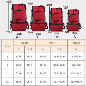 Planet Gates Outdoor Travel Puppy Medium Dog Backpack for Small Dogs Breathable Walking French Bulldog Carrier Bags Accessories Pet Supplies