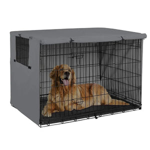 Planet Gates Outdoor Universal Dog Wire Crate Cover Dog Cage Rainproof Dust Covers Waterproof Sun Protection Durable Pet Kennel Case