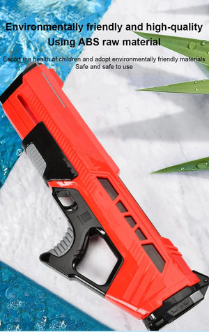 Planet Gates Outdoor Water Gun Toys Electric High Pressure Large Capacity Water Gun Summer Beach Swimming Pool Game Interactive Kids Toys