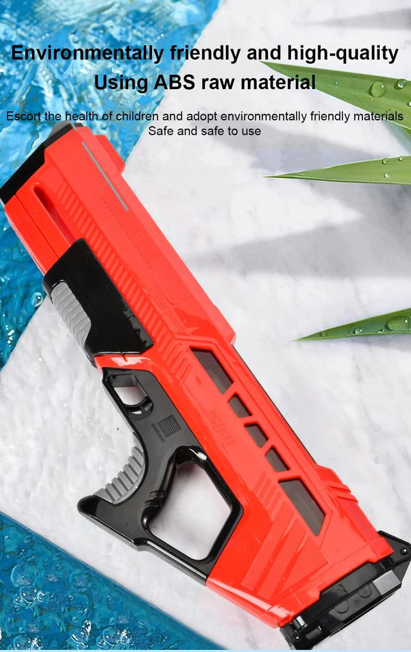 Planet Gates Outdoor Water Gun Toys Electric High Pressure Large Capacity Water Gun Summer Beach Swimming Pool Game Interactive Kids Toys