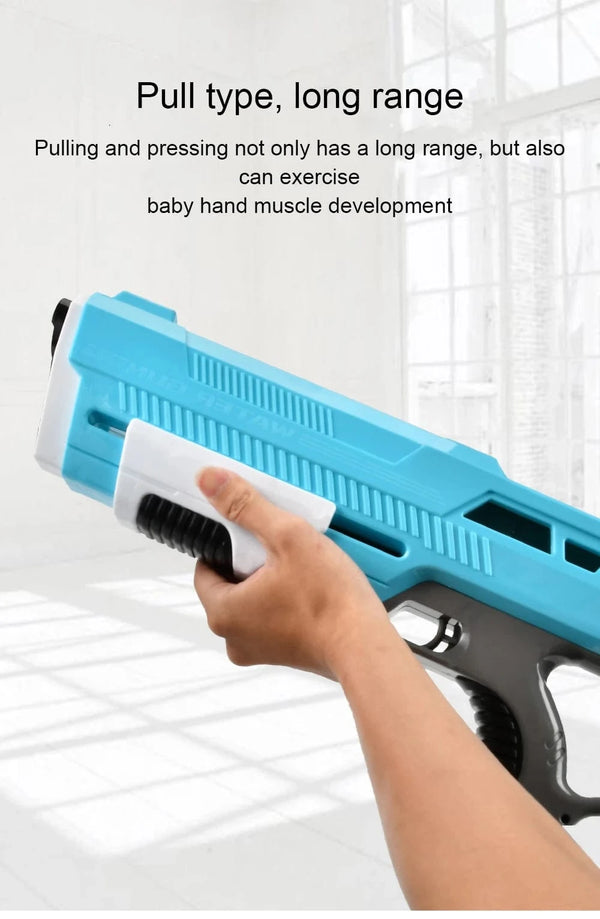Planet Gates Outdoor Water Gun Toys Electric High Pressure Large Capacity Water Gun Summer Beach Swimming Pool Game Interactive Kids Toys