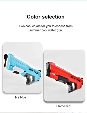 Planet Gates Outdoor Water Gun Toys Electric High Pressure Large Capacity Water Gun Summer Beach Swimming Pool Game Interactive Kids Toys