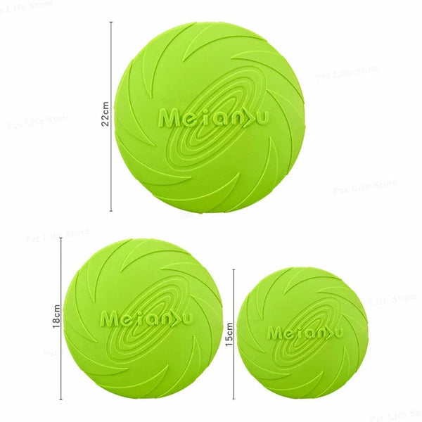 Planet Gates OUZEY Bite Resistant Flying Disc Toys For Dog Multifunction Pet Puppy Training Toys Outdoor Interactive Game Pet Dogs Products