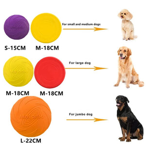Planet Gates OUZEY Bite Resistant Flying Disc Toys For Dog Multifunction Pet Puppy Training Toys Outdoor Interactive Game Pet Dogs Products