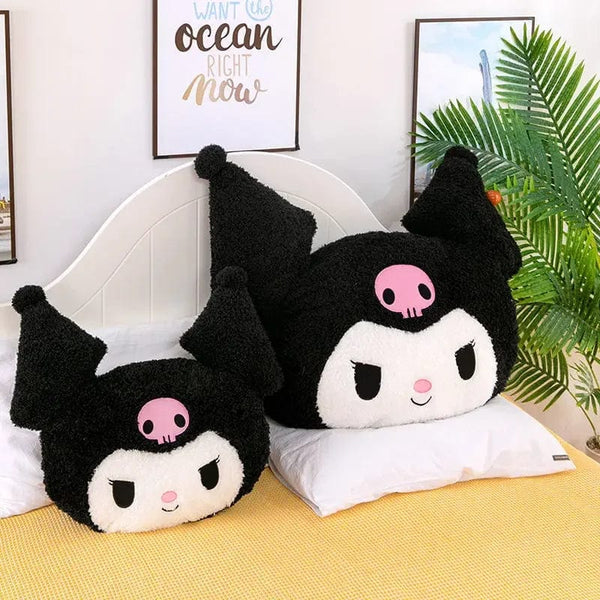 Planet Gates Oversized Kuromi Melody Sanrio Plush Toys Super Soft Plush Pillow Cushion Kwaii Plush Toys Children's Birthday Gifts