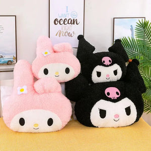 Planet Gates Oversized Kuromi Melody Sanrio Plush Toys Super Soft Plush Pillow Cushion Kwaii Plush Toys Children's Birthday Gifts