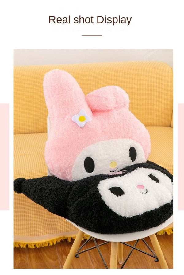 Planet Gates Oversized Kuromi Melody Sanrio Plush Toys Super Soft Plush Pillow Cushion Kwaii Plush Toys Children's Birthday Gifts