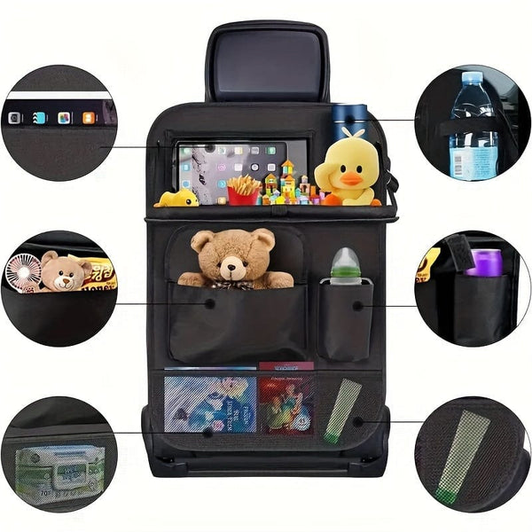 Planet Gates Oxford Cloth Car Organizer Car Chair Back Storage Bag Storage Bag Car Seat Organizer