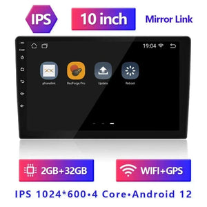 Planet Gates P-2 32G-10Inch BOSSCAR 7"9"10" Universal Car Radio 2Din Android Carplay Touchscreen MP5 MP4 Multimedia Video Player Wireless GPS FM Autoradio