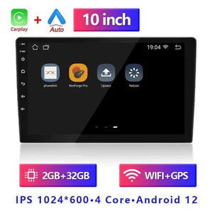 Planet Gates P-2 32G-10Inch BOSSCAR 7"9"10" Universal Car Radio 2Din Android Carplay Touchscreen MP5 MP4 Multimedia Video Player Wireless GPS FM Autoradio