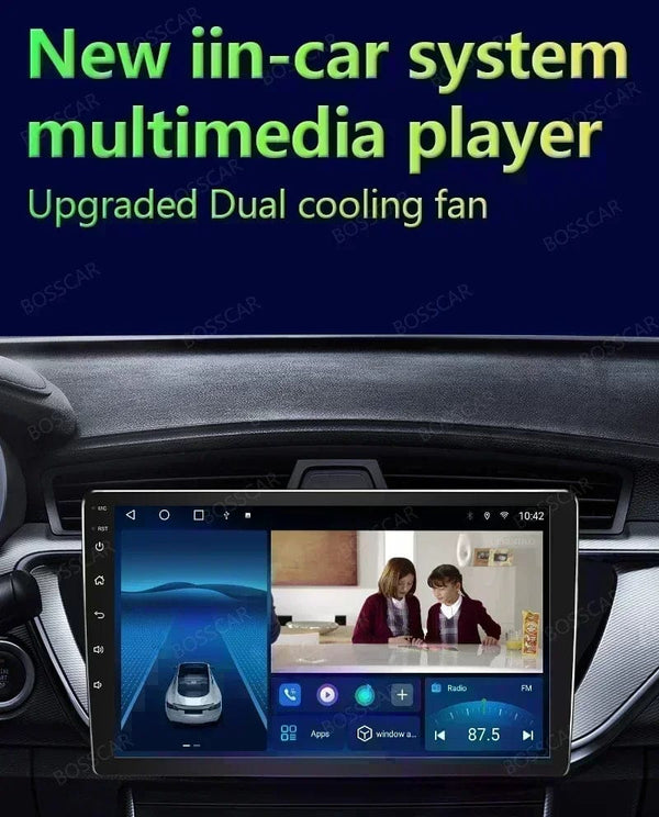 Planet Gates P-2 32G-10Inch BOSSCAR 7"9"10" Universal Car Radio 2Din Android Carplay Touchscreen MP5 MP4 Multimedia Video Player Wireless GPS FM Autoradio