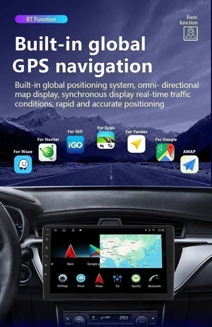 Planet Gates P-2 32G-10Inch BOSSCAR 7"9"10" Universal Car Radio 2Din Android Carplay Touchscreen MP5 MP4 Multimedia Video Player Wireless GPS FM Autoradio