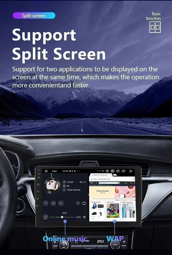 Planet Gates P-2 32G-10Inch BOSSCAR 7"9"10" Universal Car Radio 2Din Android Carplay Touchscreen MP5 MP4 Multimedia Video Player Wireless GPS FM Autoradio