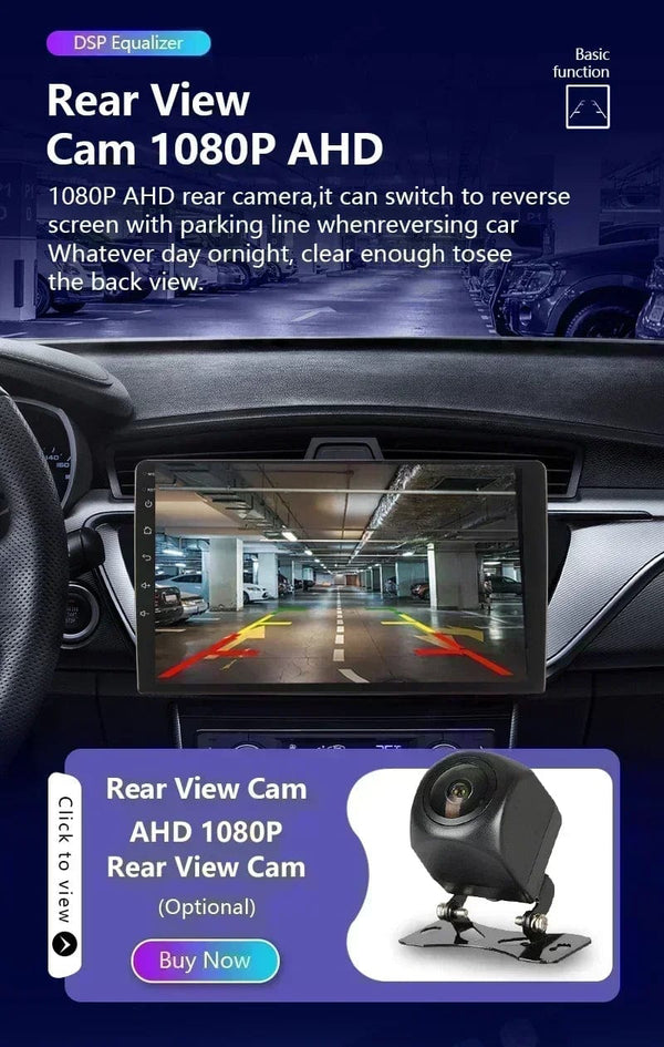 Planet Gates P-2 32G-10Inch BOSSCAR 7"9"10" Universal Car Radio 2Din Android Carplay Touchscreen MP5 MP4 Multimedia Video Player Wireless GPS FM Autoradio