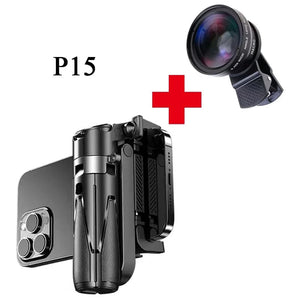 Planet Gates P15 2026 Magnetic Selfie Stick Phone Tripod w Remote Extend Cell Phone Tripod Stand For MagSafe iPhone 16 15 14 13 12 XIAOMI SAMSUNG