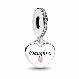 Planet Gates P351 2024 New Sping Pink Bag Pany Flower Caterpillar Diy 925 Sterling Silver Bead Fit Bracelet Bangle Jewerlry Accessories