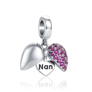 Planet Gates P351 2024 New Sping Pink Bag Pany Flower Caterpillar Diy 925 Sterling Silver Bead Fit Bracelet Bangle Jewerlry Accessories