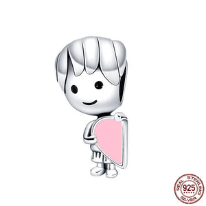 Planet Gates PAC044-1 Fit Qikaola 925 Original Bracelets Blue Zircon Owl Luminous Sea Turtle Octopus 925 Silver Charms Beads DIY Birthday Jewelry Gift