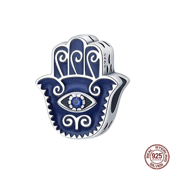 Planet Gates PAC049 Fit Qikaola 925 Original Bracelets Blue Zircon Owl Luminous Sea Turtle Octopus 925 Silver Charms Beads DIY Birthday Jewelry Gift