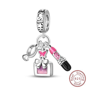 Planet Gates PAC1195 Fit Qikaola 925 Original Bracelets Blue Zircon Owl Luminous Sea Turtle Octopus 925 Silver Charms Beads DIY Birthday Jewelry Gift