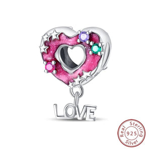 Planet Gates PAC1235 Fit Qikaola 925 Original Bracelets Blue Zircon Owl Luminous Sea Turtle Octopus 925 Silver Charms Beads DIY Birthday Jewelry Gift