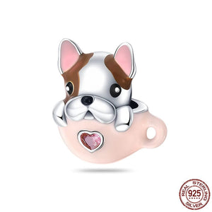 Planet Gates PAC254 Fit Qikaola 925 Original Bracelets Blue Zircon Owl Luminous Sea Turtle Octopus 925 Silver Charms Beads DIY Birthday Jewelry Gift