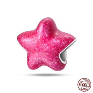 Planet Gates PAC935 Fit Qikaola 925 Original Bracelets Blue Zircon Owl Luminous Sea Turtle Octopus 925 Silver Charms Beads DIY Birthday Jewelry Gift