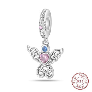 Planet Gates PAC946 Fit Qikaola 925 Original Bracelets Blue Zircon Owl Luminous Sea Turtle Octopus 925 Silver Charms Beads DIY Birthday Jewelry Gift