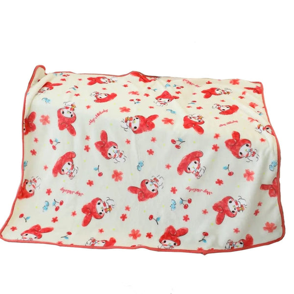 Planet Gates pachacco blanket / 200x200cm Cartoon Hello Kitty Plush Blanket Anime Flannel Pillowcase Kawaii Sanrio Room Decor Nap Air Conditioner QuiltFine Gift For Girl