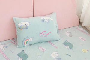 Planet Gates pachacco blanket / 200x200cm Cartoon Hello Kitty Plush Blanket Anime Flannel Pillowcase Kawaii Sanrio Room Decor Nap Air Conditioner QuiltFine Gift For Girl